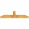 Ekena Millwork Portland Rough Sawn Timber Gable Bracket, Western Red Cedar, 72"W x 21"H x 6"D x 6"F, 7/12 Pitch GBW072X21X0606POR00RWR - alternate 2